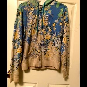 Lucky flower print sweatshirt.
